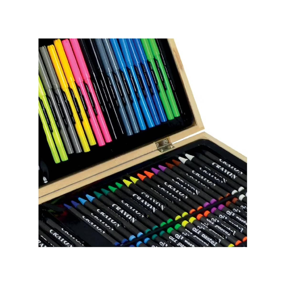 Estuche de madera 180 piezas - Imagen 2
